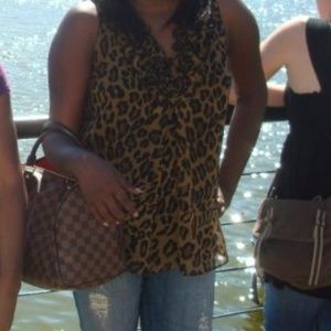 ONE DAY SALE !!! INC leopard top